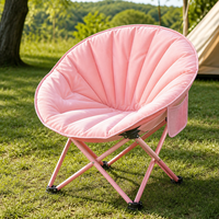 Chaise pliante rembourrée ultralégère et portable pour le camping, la pêche, les pique-niques en plein air