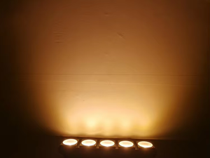 <strong>5</strong>-Head LED Matrix Stage Light Warm Color Disco Bar Fill-in-Light for Club Concert Sound Flashing Active <strong>Control</strong> Via <strong>DMX512</strong> IP20 - Product Image 5