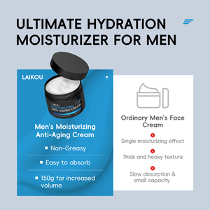 LAIKOU Cuidado DE LA PIEL <span class=keywords><strong>Crema</strong></span> facial Control de aceite Hombres Lifting Antiarrugas <span class=keywords><strong>Reafirmante</strong></span> <span class=keywords><strong>Crema</strong></span> de día Hidratante <span class=keywords><strong>Crema</strong></span> facial 150g - Product Image 6