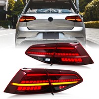Feux arrière LED pour Golf 7 (2013-2020) et Golf 7.5 – Feux stop, clignotants dynamiques et animation – Accessoire automobile
