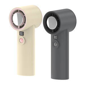 Ventilateur électrique portable OEM personnalisé avec logo, haute vitesse, rechargeable, avec fonction Power Bank, pour le refroidissement en extérieur et les voyages - Product Image 1