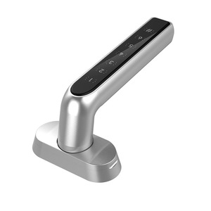 Cerradura Inteligente con Huella Dactilar y Contraseña, de Apertura con una Sola Mano, de Aleación de Zinc y Aluminio, para Puerta de Vidrio y Puerta de Entrada, con Datos en la Nube - Product Image 2