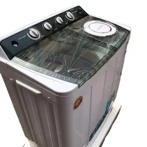 卸売 使用美的洗濯機-Large量の低コスト、ダブル浴槽洗濯機