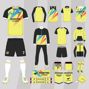 Kit <span class=keywords><strong>Calcio</strong></span> Personalizzato OEM: Maglie e <span class=keywords><strong>Pantaloncini</strong></span> Sublimati per <span class=keywords><strong>Squadre</strong></span> Giovanili e Universitarie con Calzini - Product Image 1