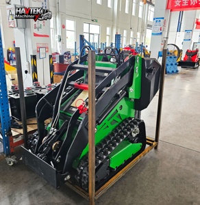 China Free Shipping Construction Machinery Track Wheels Euro 5 and EPA Mini Skid Steer <strong>Loader</strong> with <strong>Bucket</strong> Trenching <strong>Loader</strong> - Product Image 5