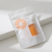 Pochette écologique autoportante pour échantillons de lotion, mini-sachet personnalisé imprimé pour trousse de voyage cosmétique, faible MOQ 500 pièces
