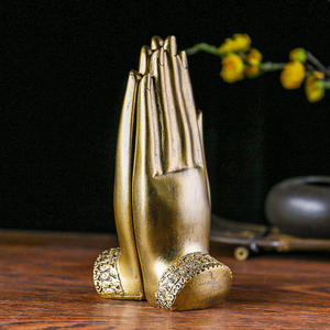 Estatua de <span class=keywords><strong>Buda</strong></span> Sentado en la Mano, <span class=keywords><strong>Buda</strong></span> de Resina, Figuras Budistas de Tailandia, Decoración para <span class=keywords><strong>el</strong></span> Hogar, Regalos Zen, Blanco - Product Image 2