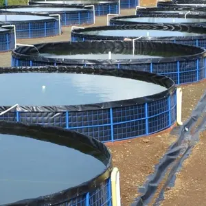 HDPE EVA lldpe geomembrane ถังซับในบ่อปลา ซับในฟาร์ม geomembrane ราคา