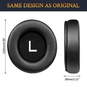 แผ่นรองหูฟังสำหรับเปลี่ยน สำหรับ <span class=keywords><strong>AKG</strong></span> Pro Audio K52 K72 K92 K240 K241 K271 K272 K550 K551 K553 S MKII MK2 - Product Image 6
