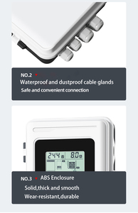 Contrôleur intelligent de <span class=keywords><strong>pompe</strong></span> à eau WiFi Tuya, interrupteur de contrôle de niveau à distance via application, capteur de niveau sans fil pour réservoir et irrigation - Product Image 5