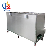 Machine à peler les bananes vertes industrielle en acier inoxydable 304 de 300 kg/h avec moteur, éplucheur de plantains pour la transformation des fruits