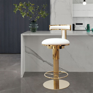 <span class=keywords><strong>Tabouret</strong></span> de <span class=keywords><strong>bar</strong></span> haut de gamme en cuir et métal, siège d'escalier, rotatifs, italien, moderne, pour événements, meilleure vente 2020 - Product Image 2