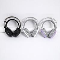 Nouveaux écouteurs sans fil PG891 RGB supra-auriculaires avec écouteurs LED à changement de couleur et ajustement confortable