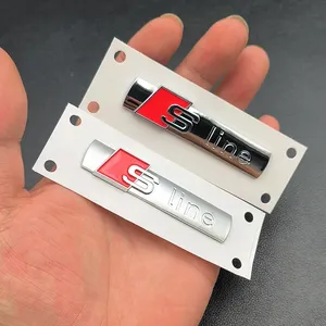 Biểu tượng logo S Line 3D ABS màu đen, phù hiệu chắn bùn xe hơi dành cho Audi A1 A3 A4 A5 A6 Q2 Q5 Q7 Q3 S3 S4 S6 TT, tem dán S Line, phụ kiện - Product Image 6