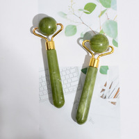 Ensemble de rouleaux de jade naturel et Gua Sha personnalisables avec logo – Outils orthopédiques de massage facial et oculaire pour la routine de soin de la peau et du corps