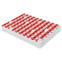 Papier d'impression thermique auto-adhésif A4, 4x10 feuilles pour étiquettes FBA ; 525x297mm, adhérence forte, double face, auto-adhésif