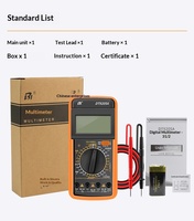 Multimètre numérique portable 9205A, outil de diagnostic automobile universel avec connectivité sans fil, batterie 9V, réparation automobile
