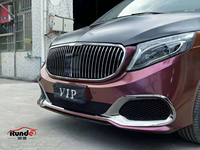Runde PP matériel pour Mercedes classe V W447 Vito Metris Viano Kit carrosserie pare-chocs avant jupes latérales pare-chocs arrière capot diffuseur arrière