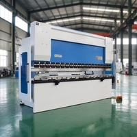 Máquina de plegado de metal de alta precisión motorizada CNC totalmente automática Longbow Factory, máquina dobladora de acero de 1600 mm para