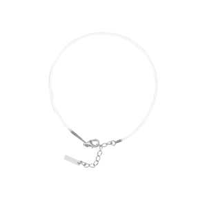Bracelet de cheville tendance Simple couleur <span class=keywords><strong>argent</strong></span>, Bracelet de plage pour les pieds pour femmes, mode pieds nus, chaîne initiale - Product Image 5