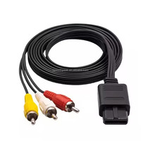 Mando de Juego con Cable USB y Motor de Vibración, Compatible con PC y Android para el Control de GameCube de 64 bits