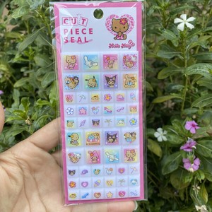 Power Girls Puff Tamagotchis Tile <strong>Sticker</strong> Cute Cartoon Anime Printing Peripheral square <strong>Sticker</strong> - Product Image 4