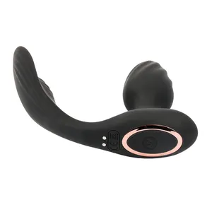 Erosjoy rimovibile 10 modalità di vibrazione donna Silicone IPX7 impermeabile Silicone gonfiabile anale Plug per donne uomini sesso