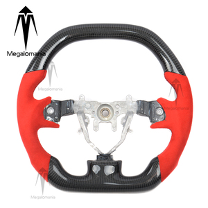 Ajuste para <span class=keywords><strong>Subaru</strong></span> Legacy Outback <span class=keywords><strong>Impreza</strong></span> Forester BRZ STI XV REX WRX Hybrid SVX volante de fibra de carbono LED personalizado - Product Image 1