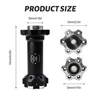 Selongsong Bawah Jackshaft Poros Tengah untuk Sur-Ron Light Bee X Segway X260 Suku Cadang Penggerak Sepeda Motor Listrik Berkinerja Tinggi