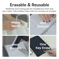 Bolígrafo de escritura inteligente borrable NEWYES A5, juego de regalo para cuaderno, bolígrafo de escritura Digital de matriz de puntos, juego de bolígrafos de sincronización electrónica