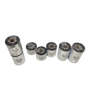 Ruban De Transfert Thermique Cire Resina Generalizable Impresora De Código De Barras Cintas Blanco Negro - Product Image 2