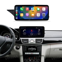 Voyeego Car DVD Player Car Screen Carplay 10,25 pulgadas 4 + 64GB Android 13 GPS Radio Multimedia para E Class C207/W212 2009-2016 LHD