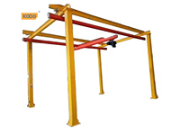 Kbk Professional 5t Spider Crane 2020 Support de moteur à cadre en acier de haute qualité Chargement nominal de 50 tonnes Nouveau moteur Pompe à engrenages Voiture d'occasion