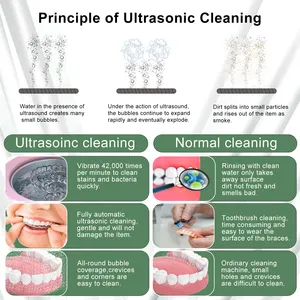 High Quality Products Ultra Sonic Cleaner Dental Pod Wash Machine Ultrasonic Cleaner Limpiador Ultrasonic