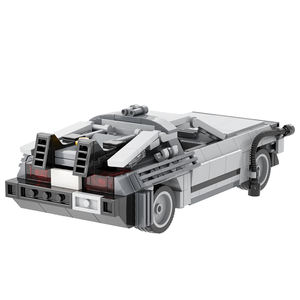 Blocchi da Costruzione Auto da Corsa Ritorno al Futuro, Set di Blocchi Personalizzati, Giocattoli Regalo per Celebrazioni di Anniversario Aziendale - Product Image 6