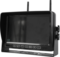 Système de caméra sans fil ZYX 2,4 GHz pour chariot élévateur à fourche, caméra de recul sans fil avec moniteur pour tracteur et voiture, AHD 1080p, écran 7 pouces