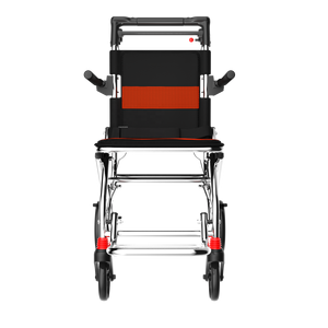 Sedia a Rotelle Pieghevole Portatile, Sedia a Rotelle da Viaggio con Freno a Mano, Sedia a Rotelle Ultra-Leggera per Anziani e Bambini - Product Image 3
