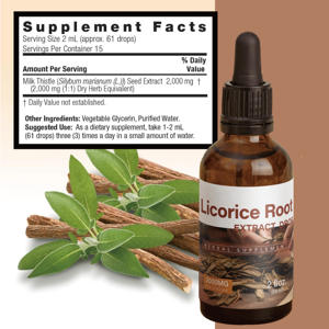 Olio fluido di radice di liquirizia 98% di elevata purezza 1kg di supporto antinfiammatorio e digestivo certificato Halal/GMP - Product Image 4