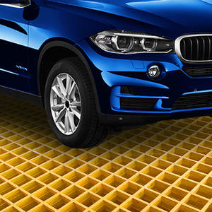 <span class=keywords><strong>Grille</strong></span> de coupe personnalisée en GRP moulée en FRP anti-dérapant de 38mm d'épaisseur - Product Image 4