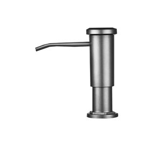 Distributeur de savon manuel Sell Well Hardware avec tube d'extension, pression manuelle, installation facile, matériau ABS, finition électrolytique - Product Image 3