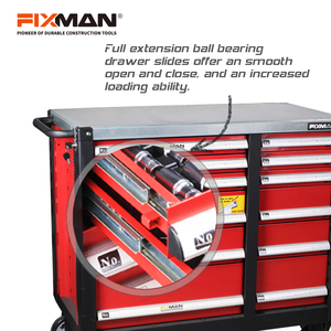 <span class=keywords><strong>FIXMAN</strong></span> ตู้ลิ้นชัก16ช่อง,กล่องเก็บของในโรงรถแบบกลิ้งได้พร้อมเครื่องมือ - Product Image 3