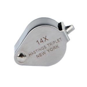 GemTrue口袋折叠放大金属钻石珠宝放大镜眼放大镜高倍放大镜14x - Product Image 5