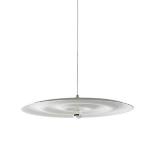 <span class=keywords><strong>Suspension</strong></span> moderne à grand disque | Lampe suspendue ultra-mince en fer avec ampoule exposée | Éclairage <span class=keywords><strong>de</strong></span> plafond minimaliste <span class=keywords><strong>pour</strong></span> la salle à manger - Product Image 1
