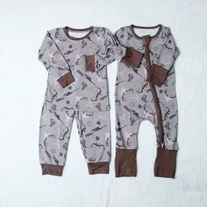 Hoge Kwaliteit China Kinderen Kleding Fabriek Bamboe Pyjama Peuter Kids Jongen Meisje Nachtkleding Pyjama Sets