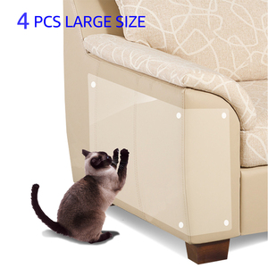 Bande adhésive Durable pour chiens et chats, autocollants, poste à gratter, meuble, <span class=keywords><strong>canapé</strong></span>, Sofa, tampons, <span class=keywords><strong>griffe</strong></span>, 4 pièces - Product Image 5