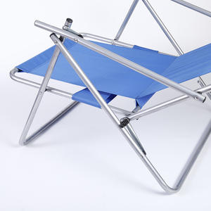Nouveau design personnalisé extérieur pliant côté <span class=keywords><strong>piscine</strong></span> pêche portable compact léger plage chaises de camping avec grand dossier - Product Image 4