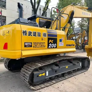 Good Efficient Heavy Construction Equipment Japan Made Original Used KOMATSU Excavator 20 Ton PC200 PC200-7/-8 In Stock