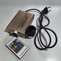 16W RGB RF Fernbedienung LED-Glasfaser-Set 0,75mm 600 Stück*3m für Auto-Dachbeleuchtung IP33-Zertifiziert Heimbeleuchtung Dekoration