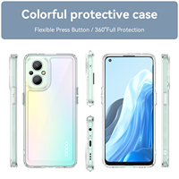 Nouvelle série colorée pour OPPO Reno 7 Lite coque de téléphone portable anti-chute de haute qualité couverture multicolore pour OPPO A96 5G