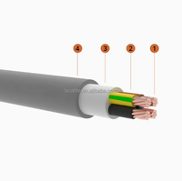 Kabel Listrik Nym 3X1.5 mm 3X2.5 mm Isolasi PVC Konduktor Tembaga Kabel Kawat Nym PVC Kabel Las Berkualitas Tinggi